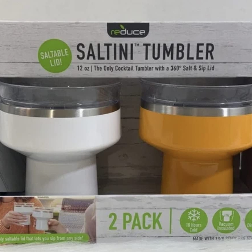 LAST ONE 2 Pack Saltini Tumbler ( 2 packs )
